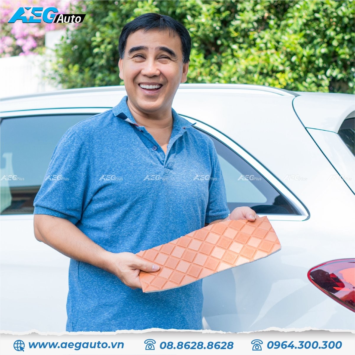 thảm sàn ô tô AEGAuto vẫn giữ được form dáng ban đầu